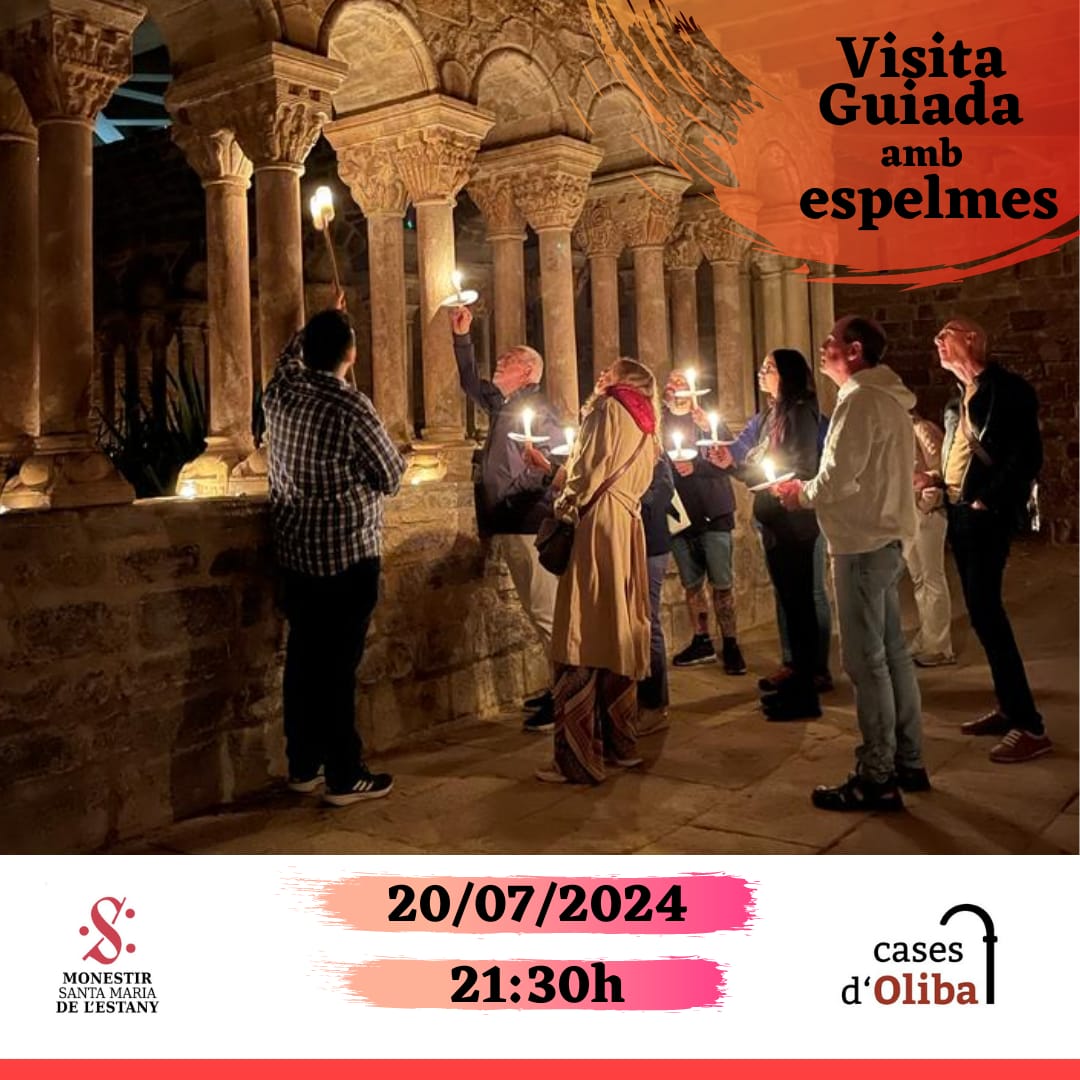 Visita guiada amb espelmes al claustre