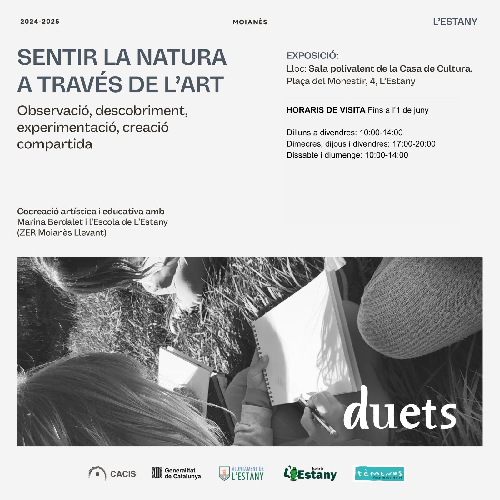 Sentir la natura a través de l'art