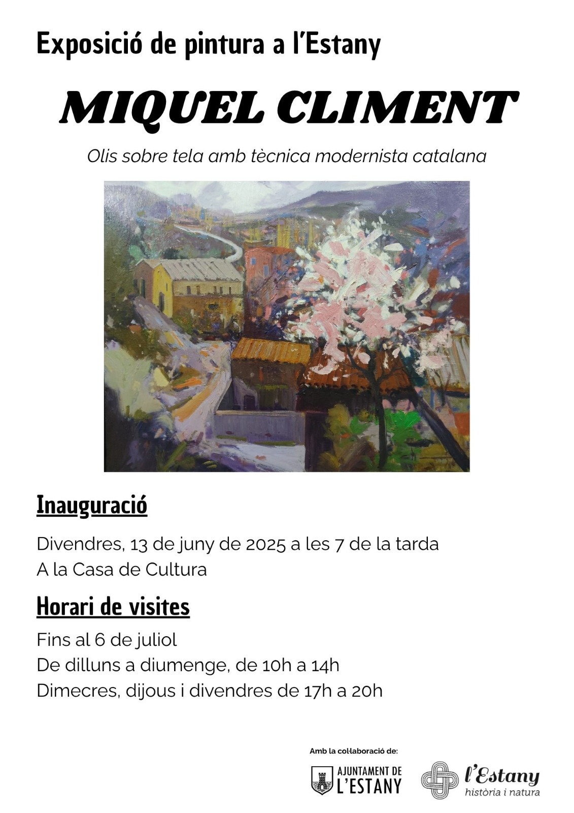 Exposició de pintura de Miquel Climent