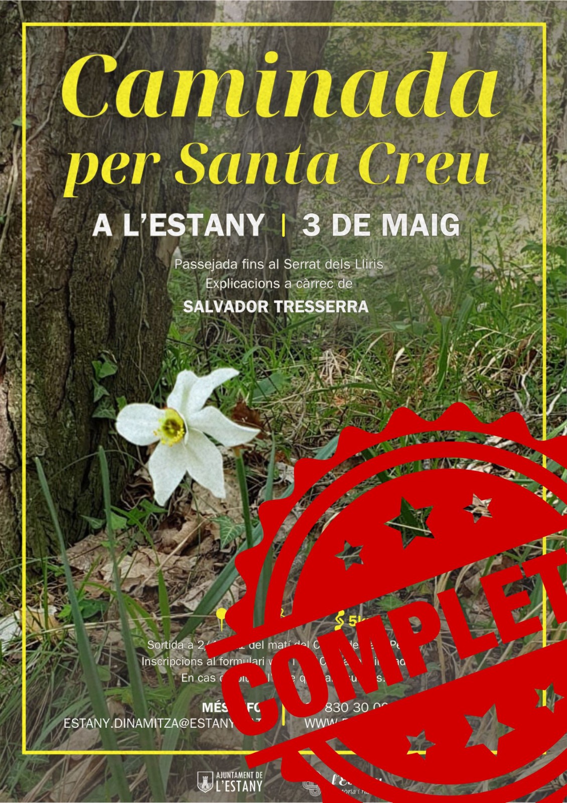 Caminada per Santa Creu a l'Estany
