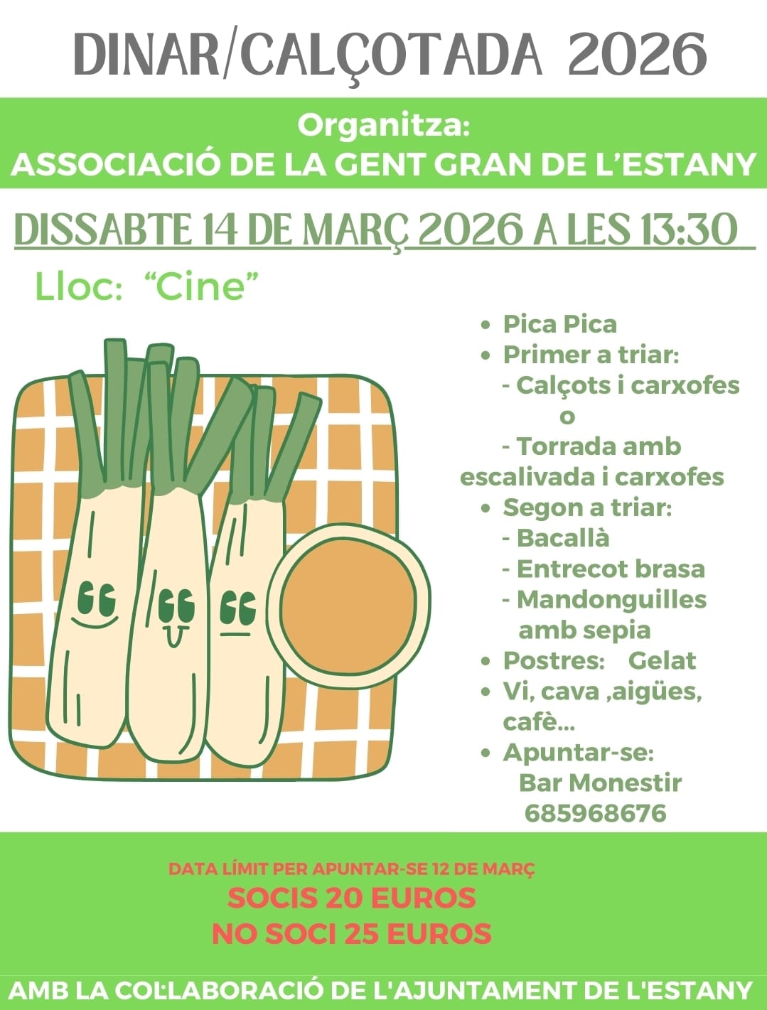 Cal&ccedil;otada de l'Associaci&oacute; de la Gent Gran de l'Estany