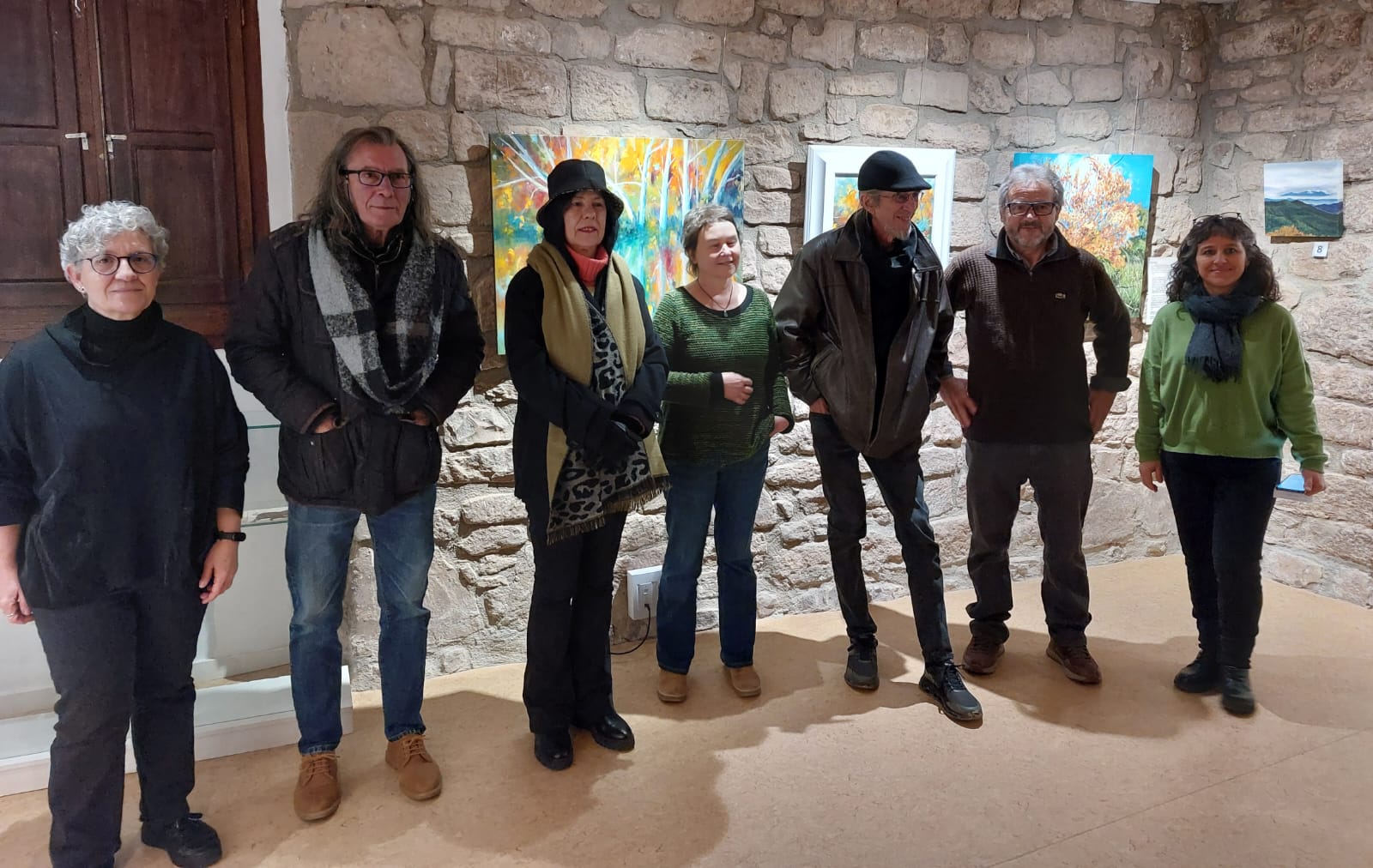 L'Estany inaugura l'exposició 'Art en confinament: 5 anys de la pandèmia'