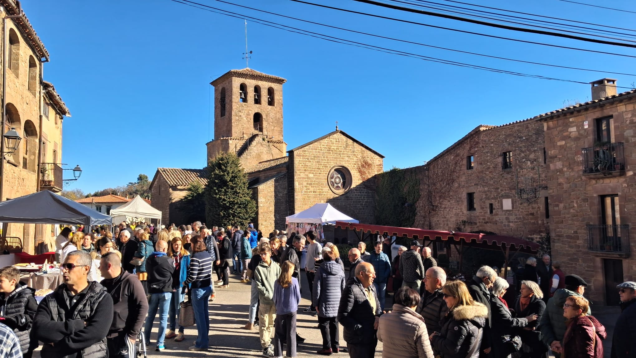 El bon temps acompanya una concorreguda Fira de l'Estany