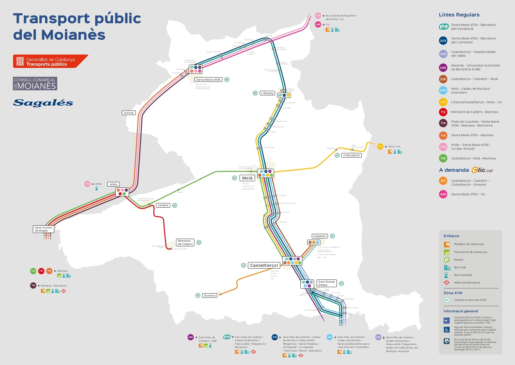 Nova guia del transport públic del Moianès