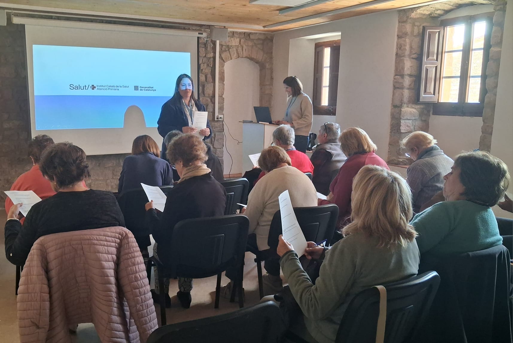 Acaba una participada primera edició de l'Escola de Salut de l'Estany
